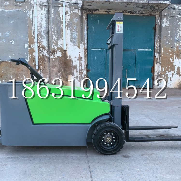 香河县小型电动叉车1吨2吨步行站驾式电瓶堆高充电装卸车液压升降车铲车